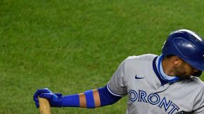 Imagen tomada segundos después del impacto de la bola.
