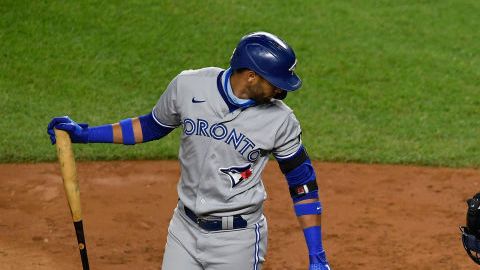 Imagen tomada segundos después del impacto de la bola.