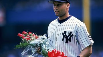 Derek Jeter con los NY Yankees en 1999.