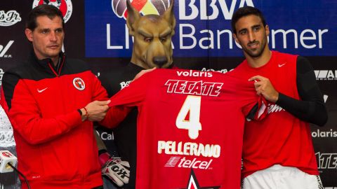 Hernán Pellerano fue presentado con Xolos en el Clausura 2014.