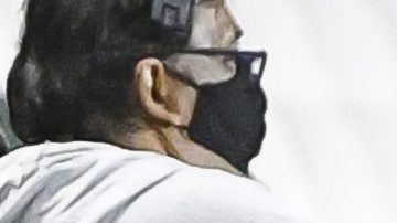 Zaldívar tuvo que ser trasladado a un hospital.