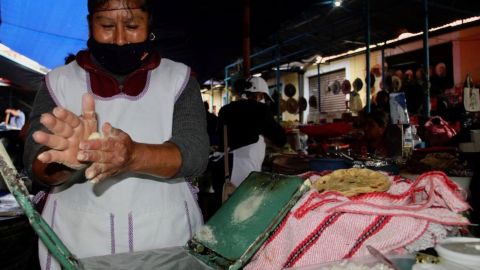 Mercado Juárez en Zimapán.