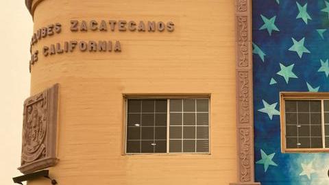 Inauguran el mural dedicado a la soldado Vanesa Guillen. (Cortesía Guadalupe Gómez)