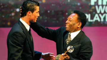 Pelé felicita a Cristiano