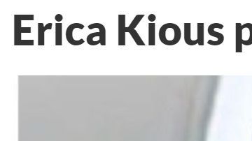 Erica Kious dio la exclusiva a Fox News.