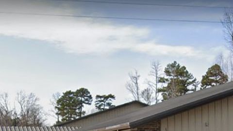 La iglesia donde predicaba el pastor.