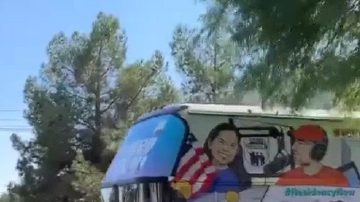 Un autobús llamado “Libertad”.