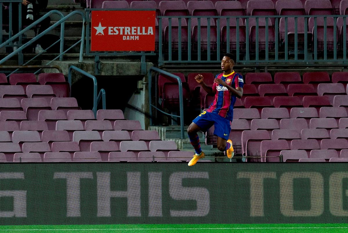 Ansu Fati, la nueva estrella del FC Barcelona.