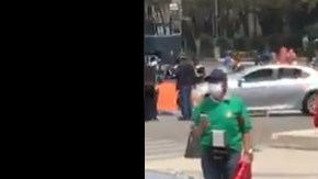 Mujer llama a voluntarios para plantón.