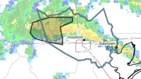 Houston y sus alrededores afectados por las lluvias de Beta.