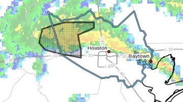 Houston y sus alrededores afectados por las lluvias de Beta.