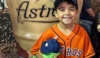 El pequeó Josiah McIntyre tenía una gran pasión por los Astros de Houston.
