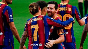 Griezmann y Messi: Una imagen que el barcelonismo quiere ver cada semana
