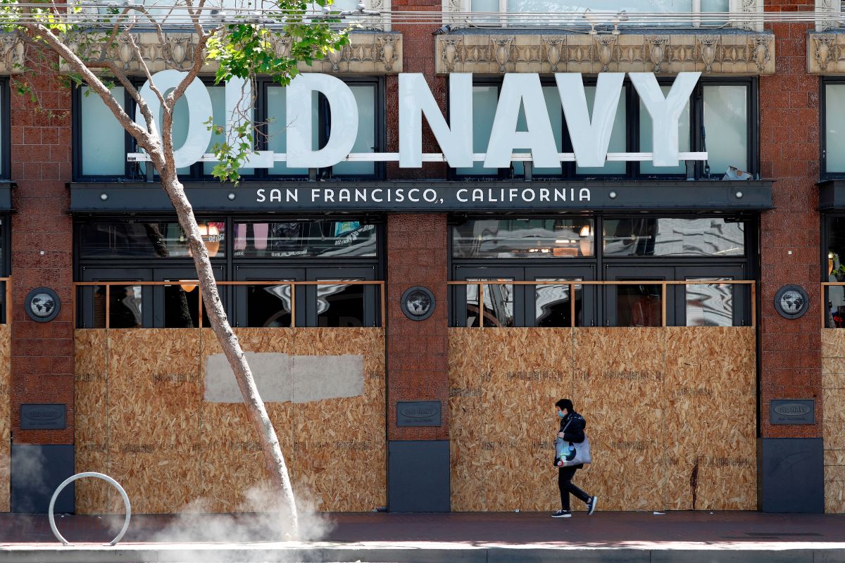 Old Navy tiene 50 mil empleados repartidos en más de mil tiendas.