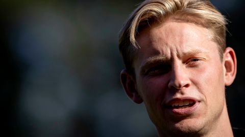 Frenkie De Jong, mediocampista del Barcelona.