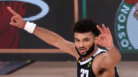 Jamal Murray, una de las estrellas e la burbuja de Orlando.