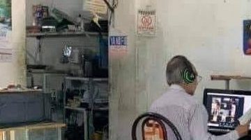 La imagen fue captada en el Estado de México.