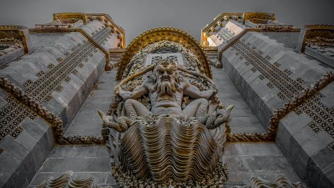 Representación del diablo.