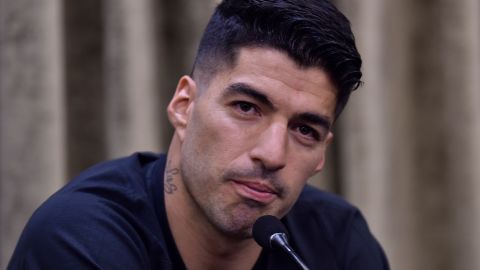 Luis Suárez se despidió como jugador del Barcelona.