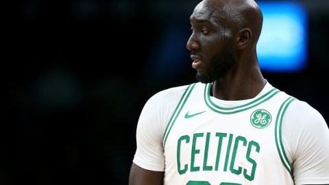 Tacko Fall, el jugador más alto de la NBA.