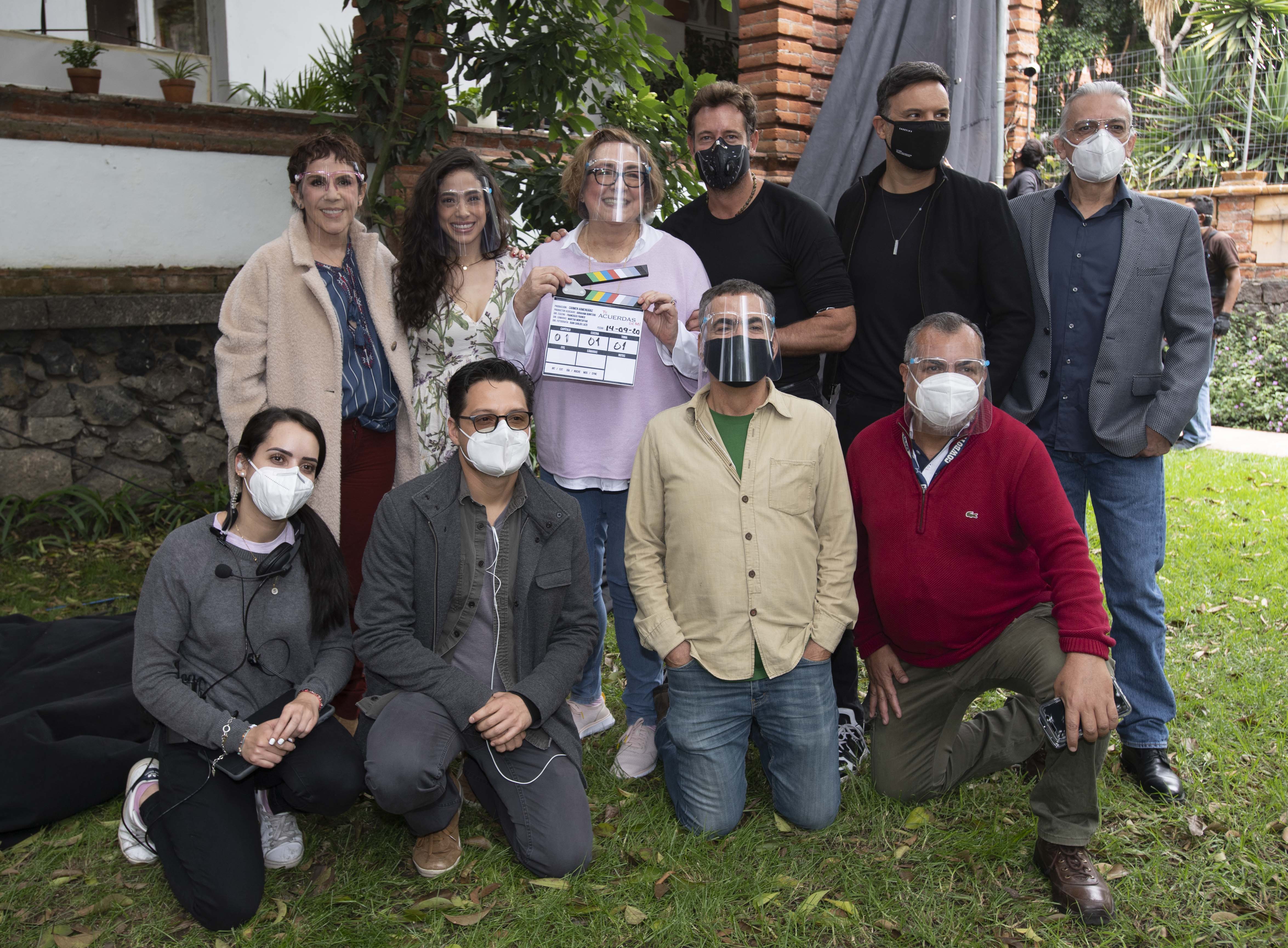 El elenco y producción de ¿Te Acuerdas de Mí? inicia grabaciones.