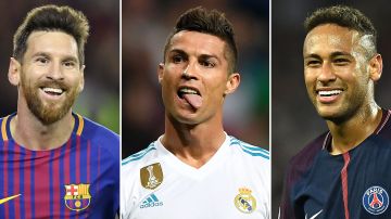 Messi, Cristiano y Neymar, olvidados por la UEFA.