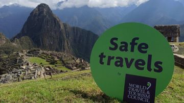 Machu Picchu es uno de los destinos turísticos más recientes en recibir el Sello de Viajes Seguros del WTTC.