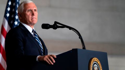 Pence es considerado un contrapeso a Trump dentro del partido republicano.