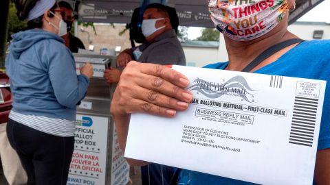 Un correo electrónico asegura a un votante que tuvo acceso a su información.