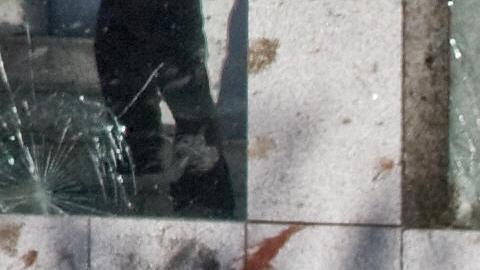 Members of the Mexican police inspect on November 5, 2008 the site where an aircraft carrying Interior Minister Juan Camilo Mouriño and Security advisor Jose Luis Santiago Vasconcelos crashed last night in Mexico City. The toll of people killed from the crash in which Mouriño and Vasconselos died, rose to 13, the city's prosecutor said Wednesday.  AFP PHOTO/Ronaldo SCHEMIDT (Photo credit should read Ronaldo Schemidt/AFP via Getty Images)