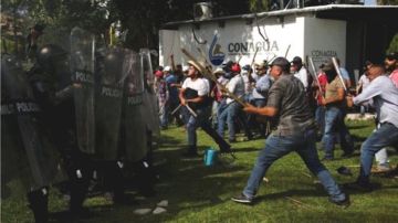 Agricultores se enfrentaron con la Guardia Nacional por el uso de agua en Chihuahua