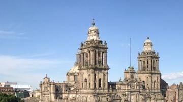 Plantón en el Zócalo en el 2019 contra el gobierno de Obrador.