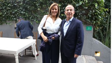 Margarita Zavala y Felipe Calderón.