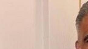 El bombero Frank Aguilar.