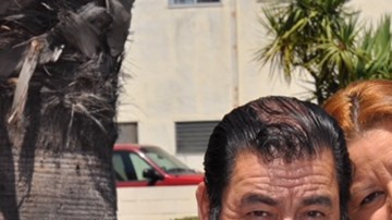 René Beltrán y su hermana Imelda. Él perdió la vida a causa de COVID-19.