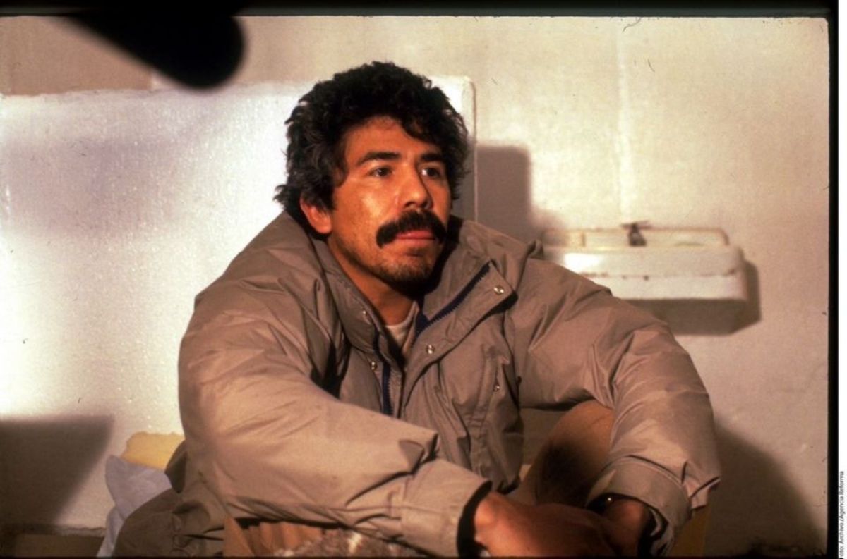 El narco Rafael Caro Quintero durante su tiempo en prisión.