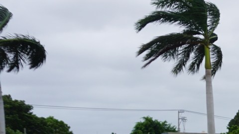 El huracán tocó tierra en Puerto Morelos, Quinta Roo.