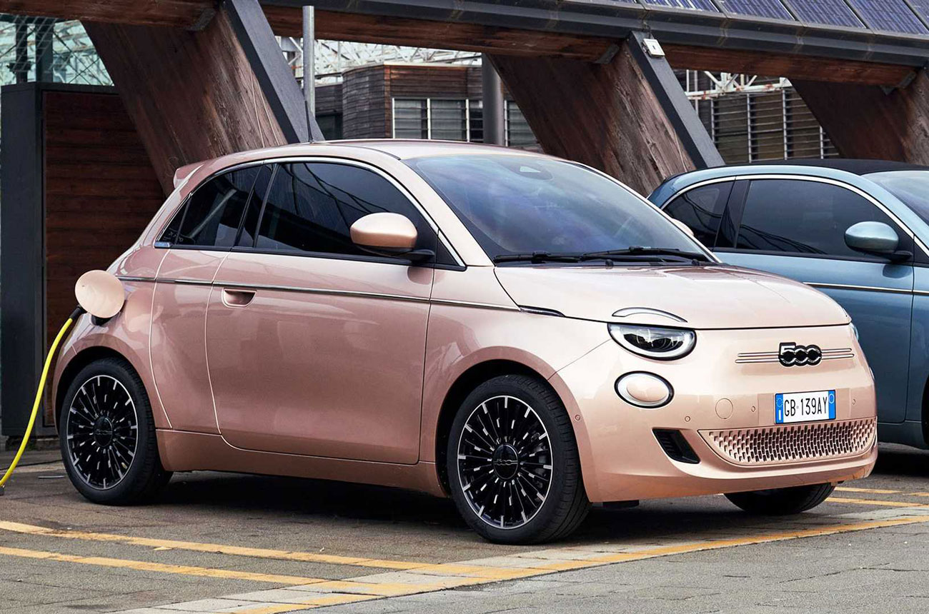 fiat 500 electrico niños