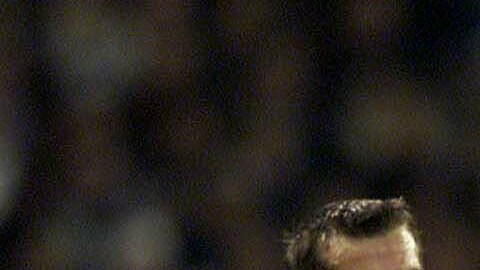 Luis Figo en su paso por Real Madrid.