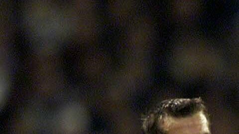 Luis Figo en su paso por Real Madrid.