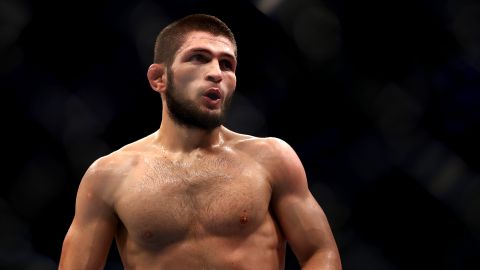 Khabib Nurmagomedov, estrella de UFC.