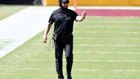 Ron Rivera, head coach del equipo de fútbol americano de Washington.