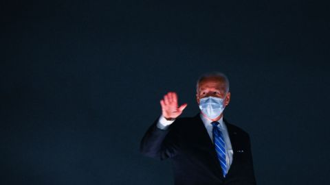 Biden estuvo este lunes de campaña en Florida.