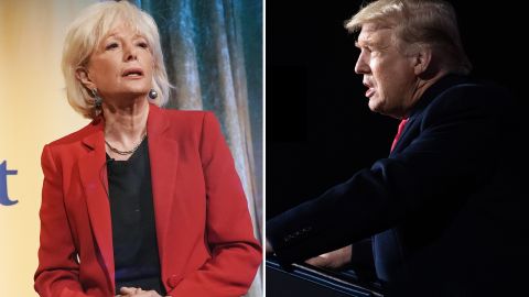 Trump acusó de imparcialidad a la moderadora Lesley Stahl.