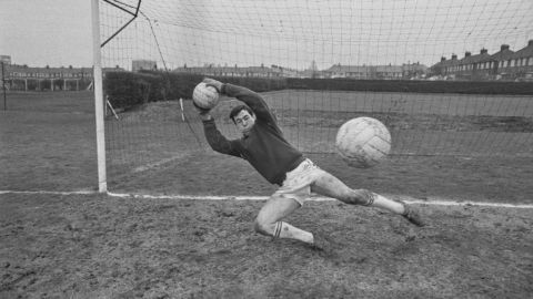 Gordon Banks, uno de los mejores porteros de la historia.