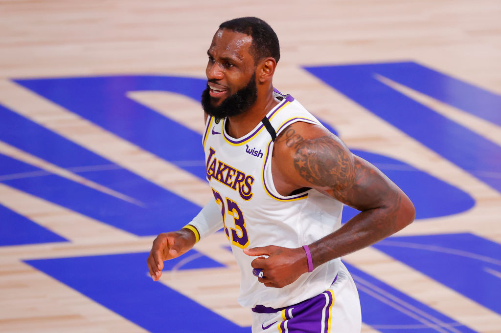 LeBron James, ídolo de los Lakers.
