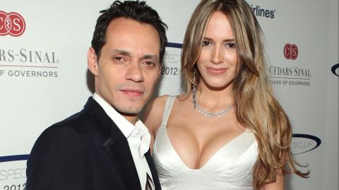 Marc Anthony junto a Shannon De Lima.