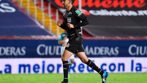 César Ramos durante el partido de León vs. América.