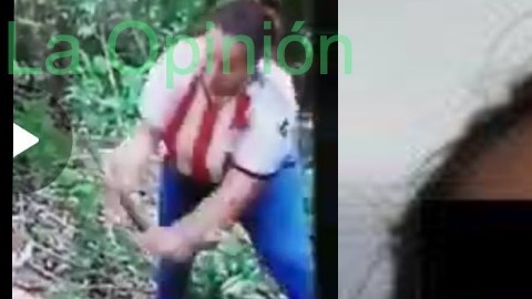 La Carnicera del CJNG, en videos aparece cortando a víctimas