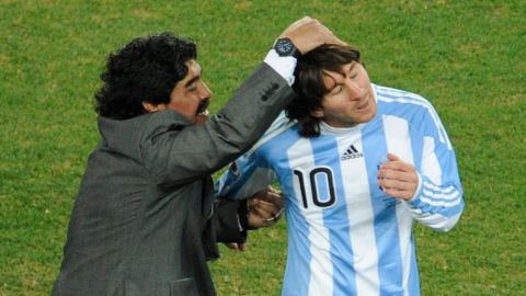 Maradona Messi